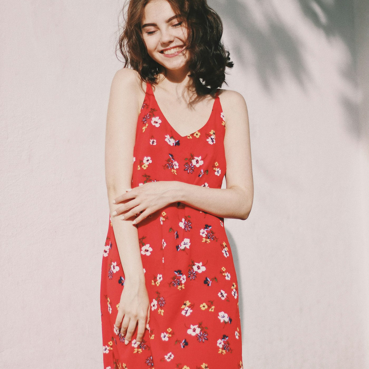 Summer Floral Midi Dress — view 2
